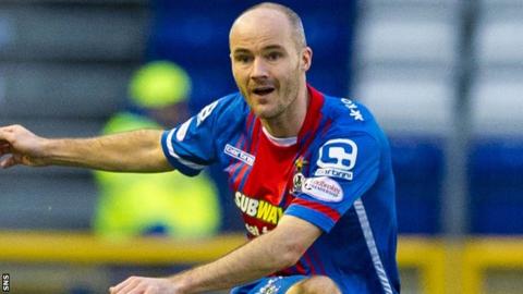 Inverness Caledonian Thistle full-back David Raven