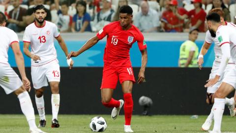 Tunisia 1-1 England