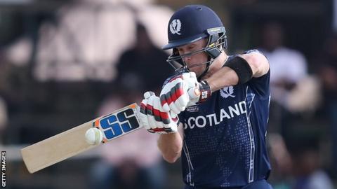 Richie Berrington top scored for Scotland with 37