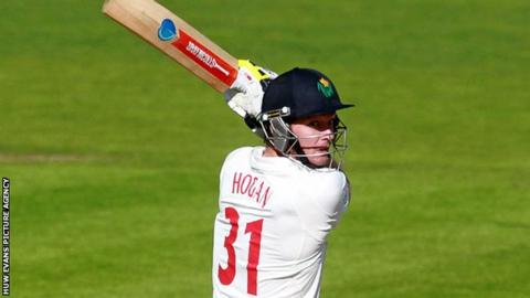 Michael Hogan hits out for Glamorgan