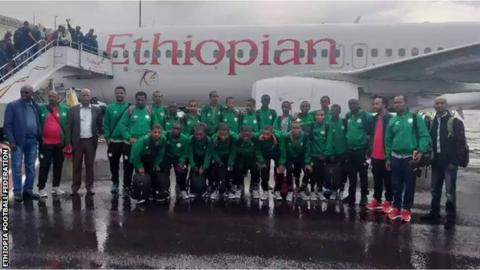 Ethiopia's under-15 squad