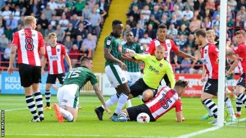 Exeter City v Plymouth Argyle