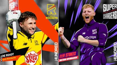 Joe Root and Ben Stokes revealed as picks in The Hundred