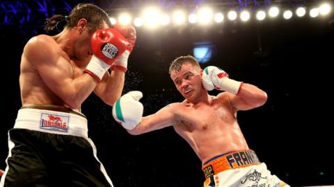 Frankie Gavin's last victory was on points against Bogdan Mitic at Sheffield in March