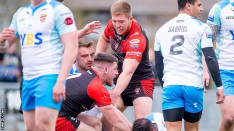 Thatto Heath took on Dewsbury