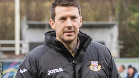 Eastleigh manager Chris Todd