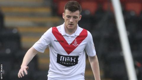 Joe Gorman will be eligible to play for Cliftonville from 1 January