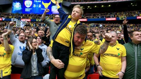 Oxford United fans