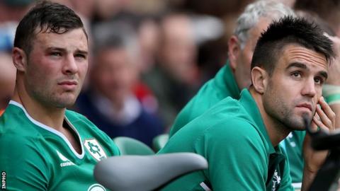 Robbie Henshaw and Conor Murray will be spectators for the rest of the November series