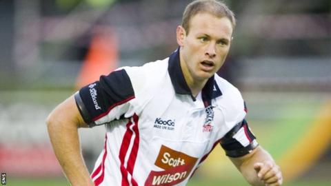 MacDougall had spells with Edinburgh and Border Reivers