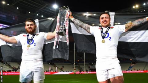 Luke Cowan-Dickie and Jack Nowell