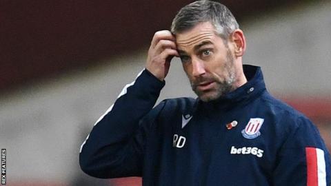 Stoke City caretaker manager Rory Delap