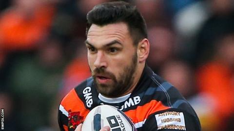 Castleford Tigers forward Matt Cook
