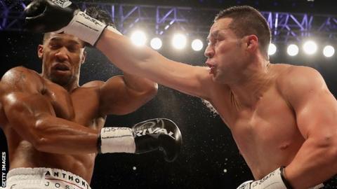 Anthony Joshua and Joseph Parker