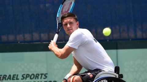 Gordon Reid helped Britain's men into Saturday's final
