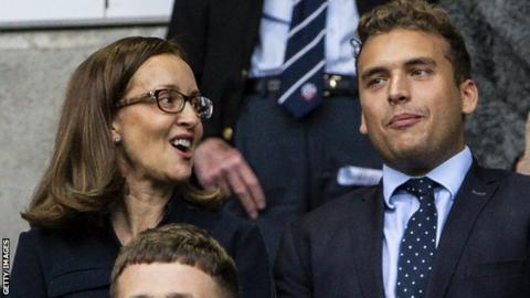 Bolton owner Sharon Brittan (left)