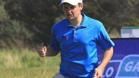 Jack Hume won the Walker Cup with the Great Britain & Ireland team last year