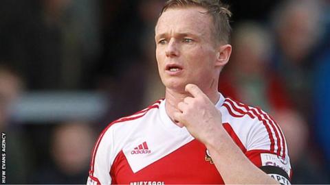 Wrexham manager Dean Keates