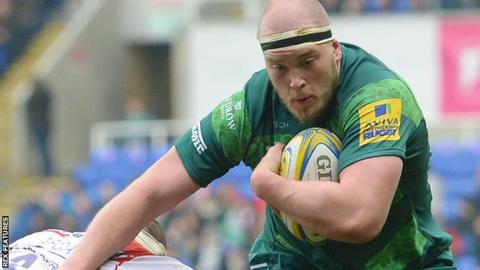 London Irish prop Ollie Hoskins
