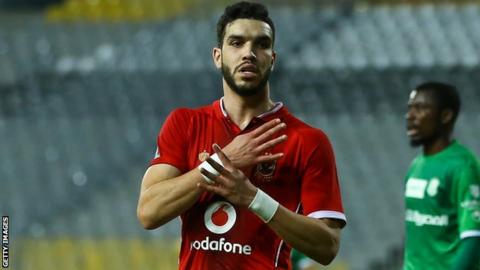 Al Ahly's Walid Azaro