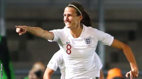 England and Manchester City midfielder Jill Scott