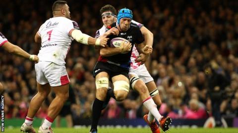 Justin Tipuric v Stade Francais