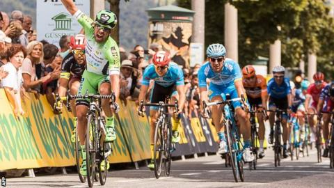 Nicola Ruffoni won stage one of the Tour of Austria last year