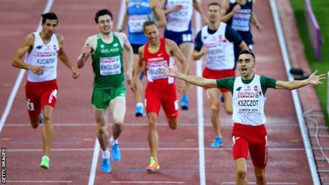 Mark English takes bronze at last year's European Championships