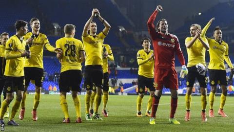 Dortmund celebrate