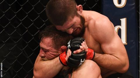 Conor McGregor and Khabib Nurmagomedov