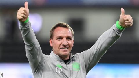 Celtic manager Brendan Rodgers