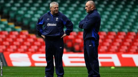 Warren Gatland and Robin McBryde