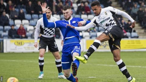 Nathan Austin scores for Inverness against Queens
