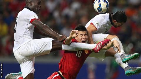 China playing Hong Kong in September