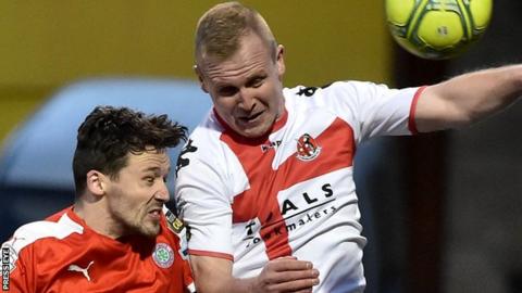 Crusaders hope to have 16-goal striker Jordan Owens in their team against Cliftonville