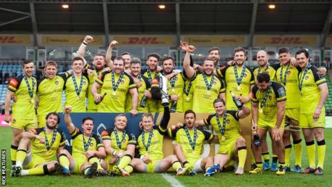 Leicester Tigers beat Exeter Chiefs in the Anglo-Welsh Cup final in March