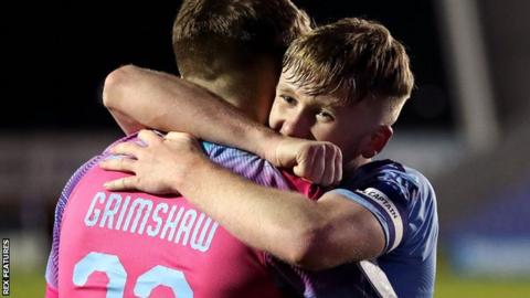 Manchester City U21 celebrate