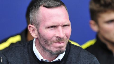 Oxford United manager Michael Appleton