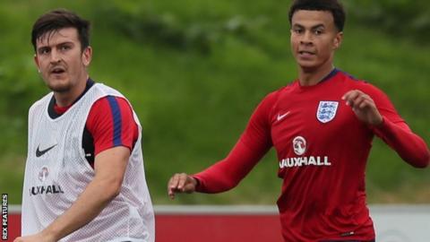 Harry Maguire and Dele Alli