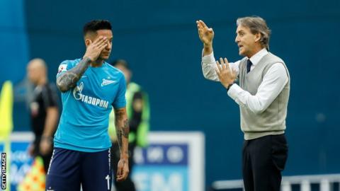 Italian coach Mancini to leave Zenit