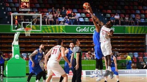 Scotland v England basketball
