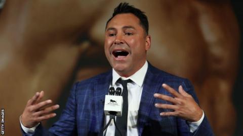 Former world champion De La Hoya founded Golden Boy Promotions in 2002