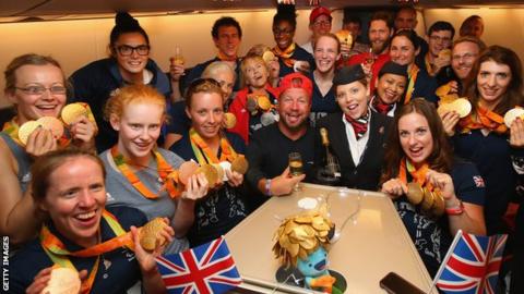 Some of GB's medallists at the Rio Paralympics