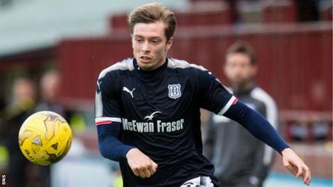 Craig Wighton in action for Dundee