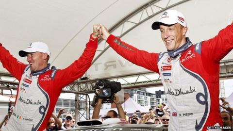 Kris Meeke and Paul Nagle