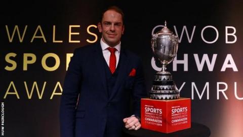 Alun Wyn Jones led the Wales men's rugby union team to the World Cup semi-finals