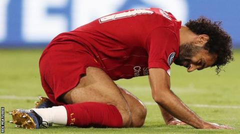 Liverpool forward Mohamed Salah
