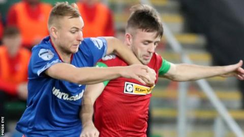 Linfield and Cliftonville meet in the League Cup just two weeks after their County Antrim Shield encounter