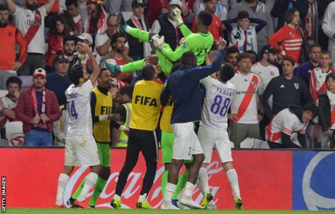 River Plate 2-2 Al Ain (4-5 pens)