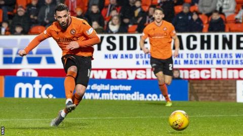 Nicky Clark's strike was his fourth in five games